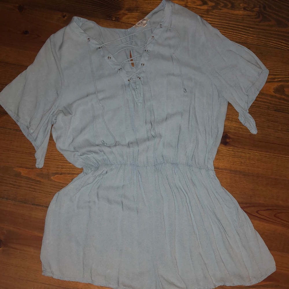 Light blue romper